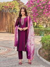 Plus Bansi By Aanchi Rangeela Silk Kurti With Bottom Dupatta Wholesale Online